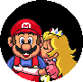 gif mario bros beso.gif